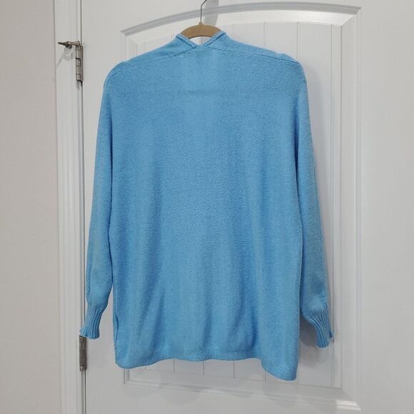 Lily Pulitzer: Womans Blue Sevie Dolman Sweater, Size Small - Picture 6 of 7
